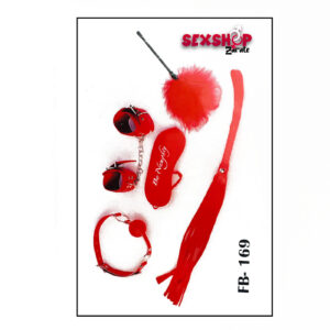 Bondage Rojo 5 pzas